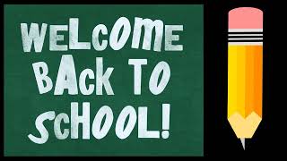 Welcome - Back To School | Background Banner # 9