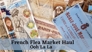 French Flea Market Haul: Ooh La La (and some free French printables on me near the end)