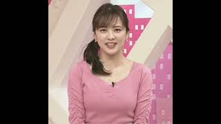 河出奈都美アナ ピンク2