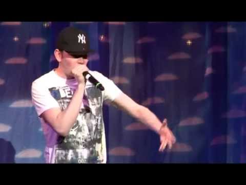 Dom Beatbox beatboxing at Crawley's Got Talent Finals