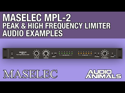 Immagine Maselec MPL-2 Peak and High-Frequency Limiter 2010s - Black - 3