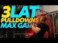 3 Lat Pulldown Variations For a Wider Back