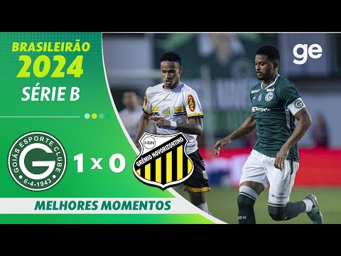 Gols e lances de Goiás x Novorizontino
