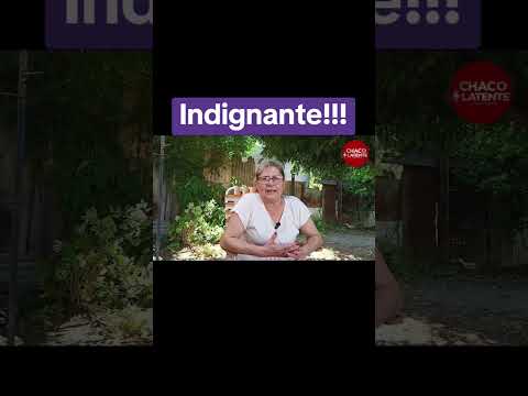 Triste relato de los vecinos de #charata #chaco