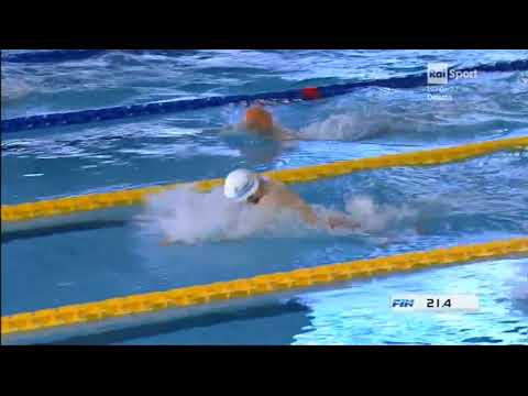 THOMAS CECCON TROPHY city of Milan 2019 100 breastroke lane 1 1.03.68 PB