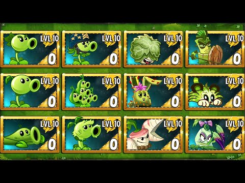 All Best PEA vs MELEE Plants - Who Will Win? - PvZ 2 Plant vs Plant