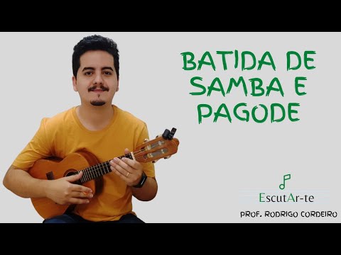 Como fazer uma BATIDA SIMPLES de Samba e Pagode para CAVAQUINHO pra usar em diversas músicas |