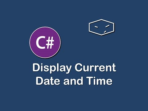 display current date and time in c