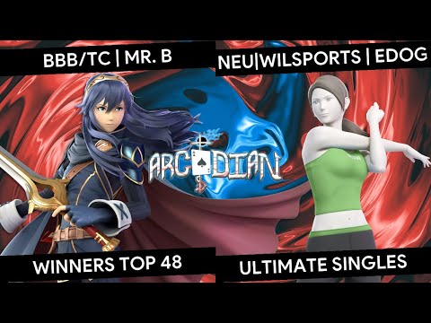New England Ultimate Arcadian 2025 - Mr. B (Lucina) vs Edog (Wii Fit Trainer) - Winners Top 48