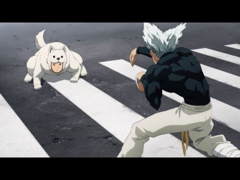 Garou Vs Watchdog Man - One Punch Man Season 2 Episode 8 ( HD )