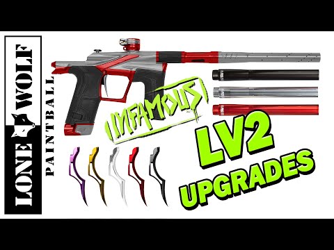 Infamous Upgrades for Planet Eclipse LV2 | Lone Wolf Paintball