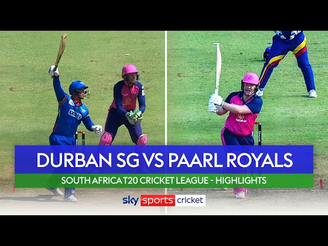 Eoin Morgan 27-ball 50 but Royals fall short | Durban Super Giants vs Paarl Royals | SA20 Highlights Eoin Morgan 27-ball 50 but Royals fall short | Durban Super Giants vs Paarl Royals | SA20 Highlights