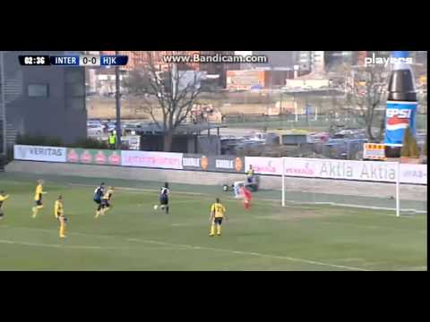 Ville Wallen against FC Inter Turku 2