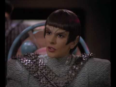 Deanna Troi kicking some Romulan a**