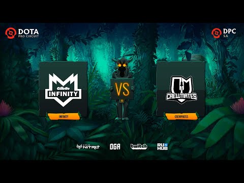 Infinity vs Crewmates, Dota Pro Circuit 2021: S1 - SA, bo3, game 1 [Mael & GGS]