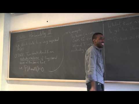Math 209 Lecture 19 - More on Probability