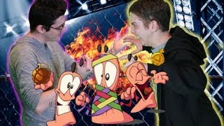 JOVEN AND LASERCORN HAVE WORMS (Cage Match)