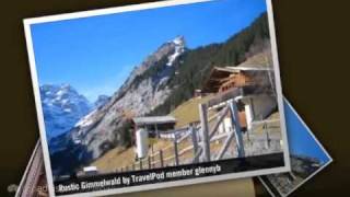 preview picture of video 'Wengen, Murren and Gimmelwald Glennyb's photos around Wengen, Switzerland (wengen and murren)'