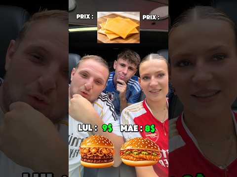 QUI A LE MEILLEUR BURGER ? 🤔🍔