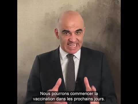 Alain Berset - Der Impfstoff wurde ebenso streng geprüft wie JEDER andere Impfstoff - LUEGE!!!
