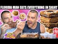 Florida Man Eats Everything in Sight: Cheat Day!