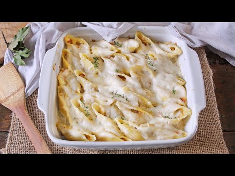 LA PASTA AL FORNO DELLA VIGILIA 🎄- Conchiglioni ripieni di pesce- La cucina di Rita