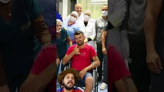Recebeu alta.. Homem picado por Cascavel recebe alta após 11 dias internado