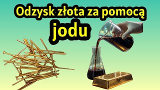 Odzysk złota za pomocą jodu, czyli ługowanie jodowo-jodkowe,
