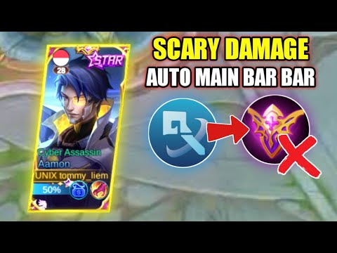 AAMON BUILD SCARY DAMAGE AUTO MAIN BAR BAR | BUILD AAMON TERSAKIT-MOBILE LEGENDS