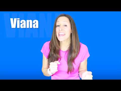 Learn to Spell VIANA Toddler Song | Learn to Talk with Patty Shukla