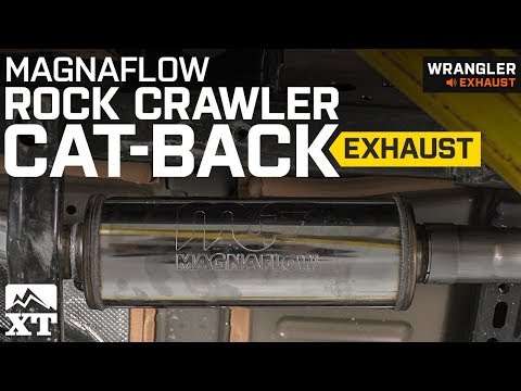 Jeep Wrangler JL Magnaflow Rock Crawler Cat-Back Exhaust (2018 3.6L) Exhaust Sound Clip & Install