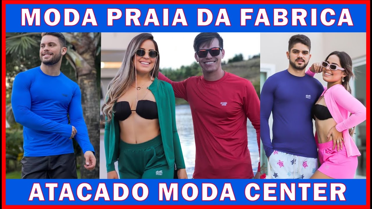 CAMISA PROTEÇÃO SOLAR UV ATACADO MODA CENTER SANTA CRUZ