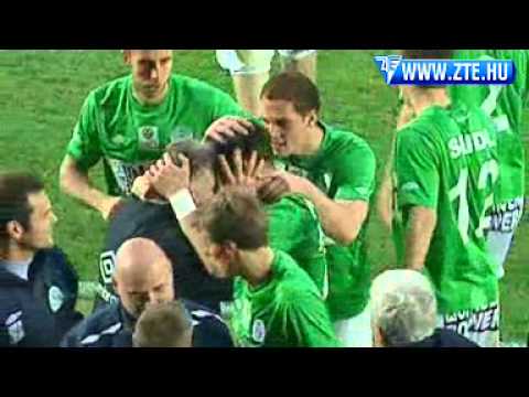 2011.04.16 www.zte.hu Waltner Róbert győztes gólja az Austria Wien elleni bajnokin