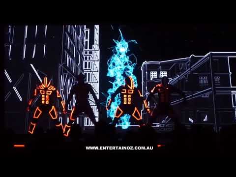 Showreel of led dance and video mapping