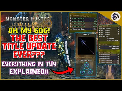 TITLE UPDATE 4 is *GAME BREAKING*!! All Armor, Weapons, & Skills EXPLAINED! [MH Wilds]