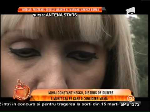 Mihai Constantinescu şi-a condus sora pe ultimul drum