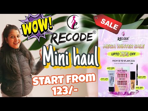 Recode SECRETS | Interested ?! | Record Lip and Cheek tint | Record Primer | Record Kajal Review