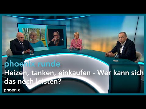 phoenix runde: Heizen, tanken, einkaufen - Wer kann sich das noch leisten?