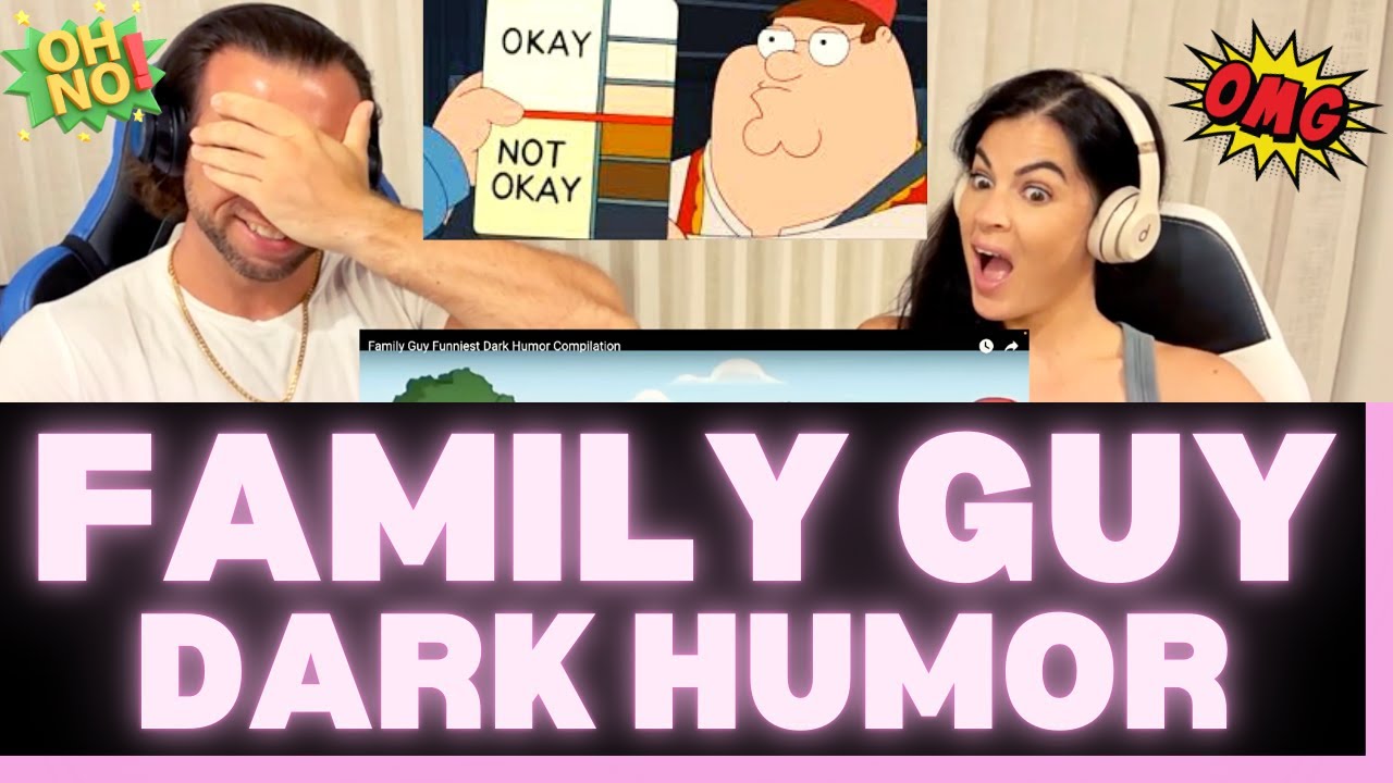 Family Guy Dark Humor Compilation Reaction Video - SURPRISED THIS HASN'T BEEN CANCELED IN 2023! 😂