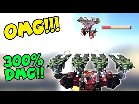 EXTREME! ONE HIT KILL! Titans BEHEMOTH GAUSS 300% DMG | War Robots MK2 Gameplay WR