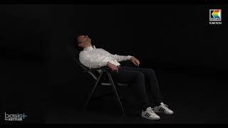 KETTLER BasicPlus Premium Sitzgarnitur, anthr., Alu/Spraystone, Tisch 180/280 cm, 8 Stapelsessel-,2 Klappstühle