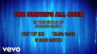 Connie Smith - The Hurtin&#39;s All Over (Karaoke)