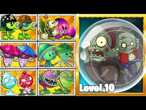 Random Pair Team Plants Vs Hamster Ball Gargantuar Zombie LEVEL 10 - PvZ 2 10.4.1 Battlez