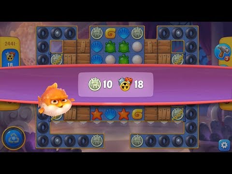 Fishdom. Hard Level 2441