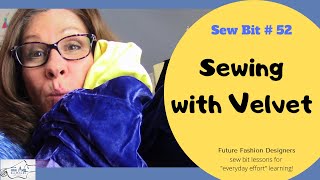 Sewing With Velvet