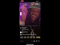 KING VON FREESTYLE ON INSTAGRAM LIVE
