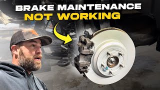 Ford Brake Maintenance Mode Not Working, Workaround DIY
