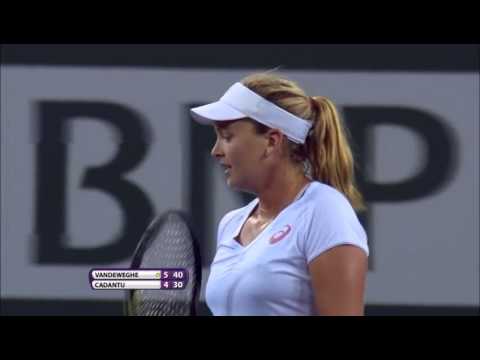 WTA Indian Wells Vandeweghe bt Cadantu 6 4 6 0