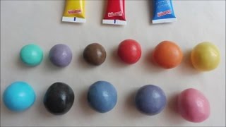 How to color fondant dough using only the 3 primary colors