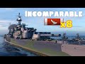 World Of WarShips Incomparable 8 Kills 253K Damage